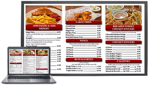 Design Digital Menu